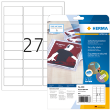 HERMA SPECIAL A4 Sicherheitsetiketten