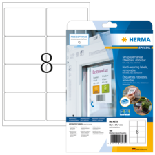 HERMA SPECIAL A4 Folien-Etiketten weiß