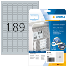 HERMA SPECIAL A4 Typenschild-Etiketten